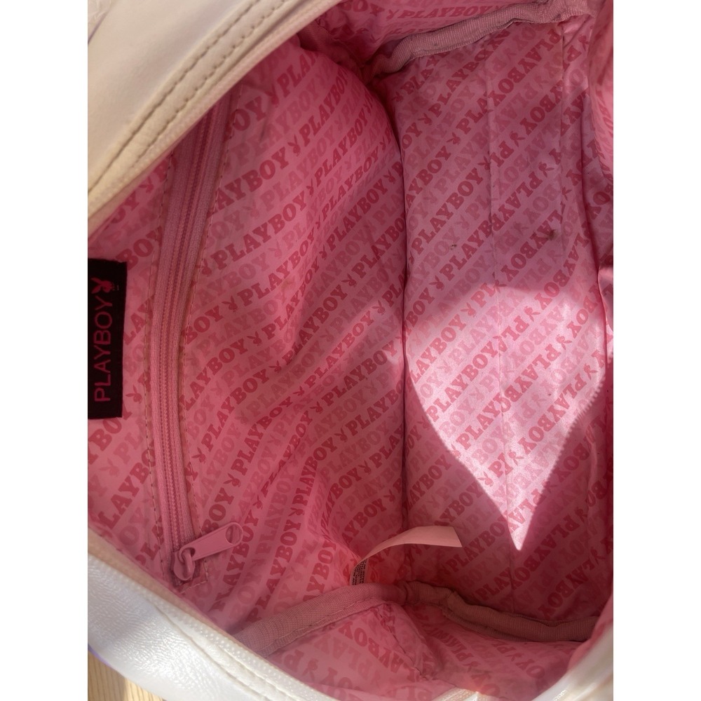 Vintage Playboy Bunny Hand Purse Rare Purple White Y2K - Picture 10 of 11
